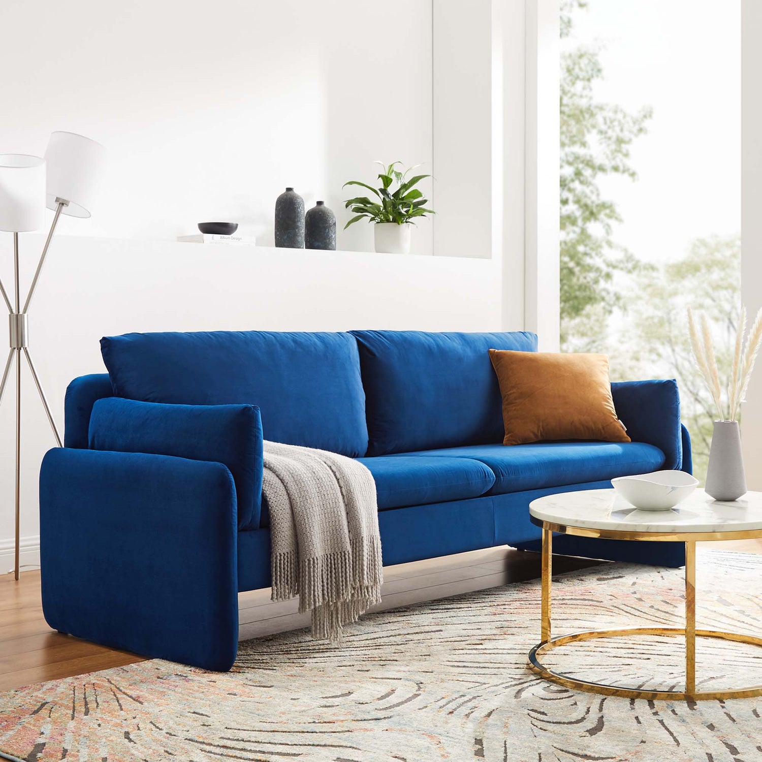 Indicate Performance Velvet Sofa by Modway