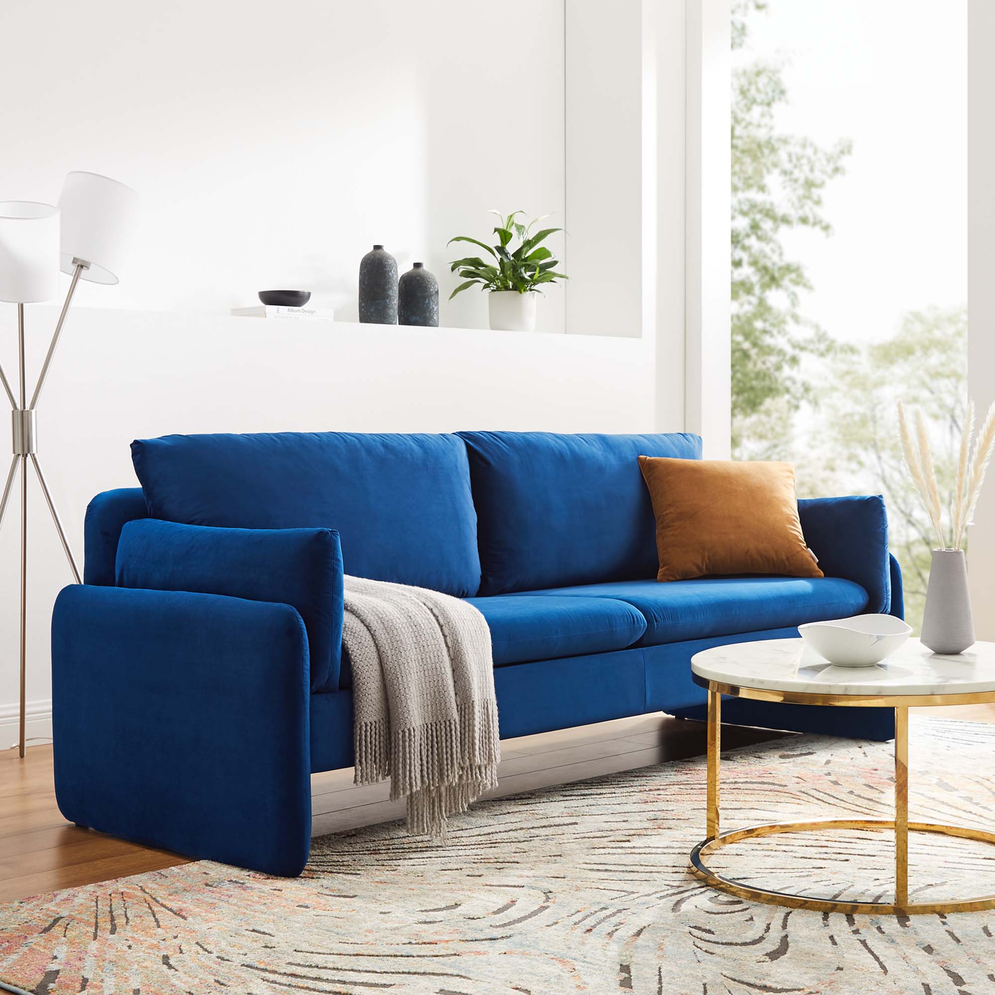 Indicate Performance Velvet Sofa by Modway