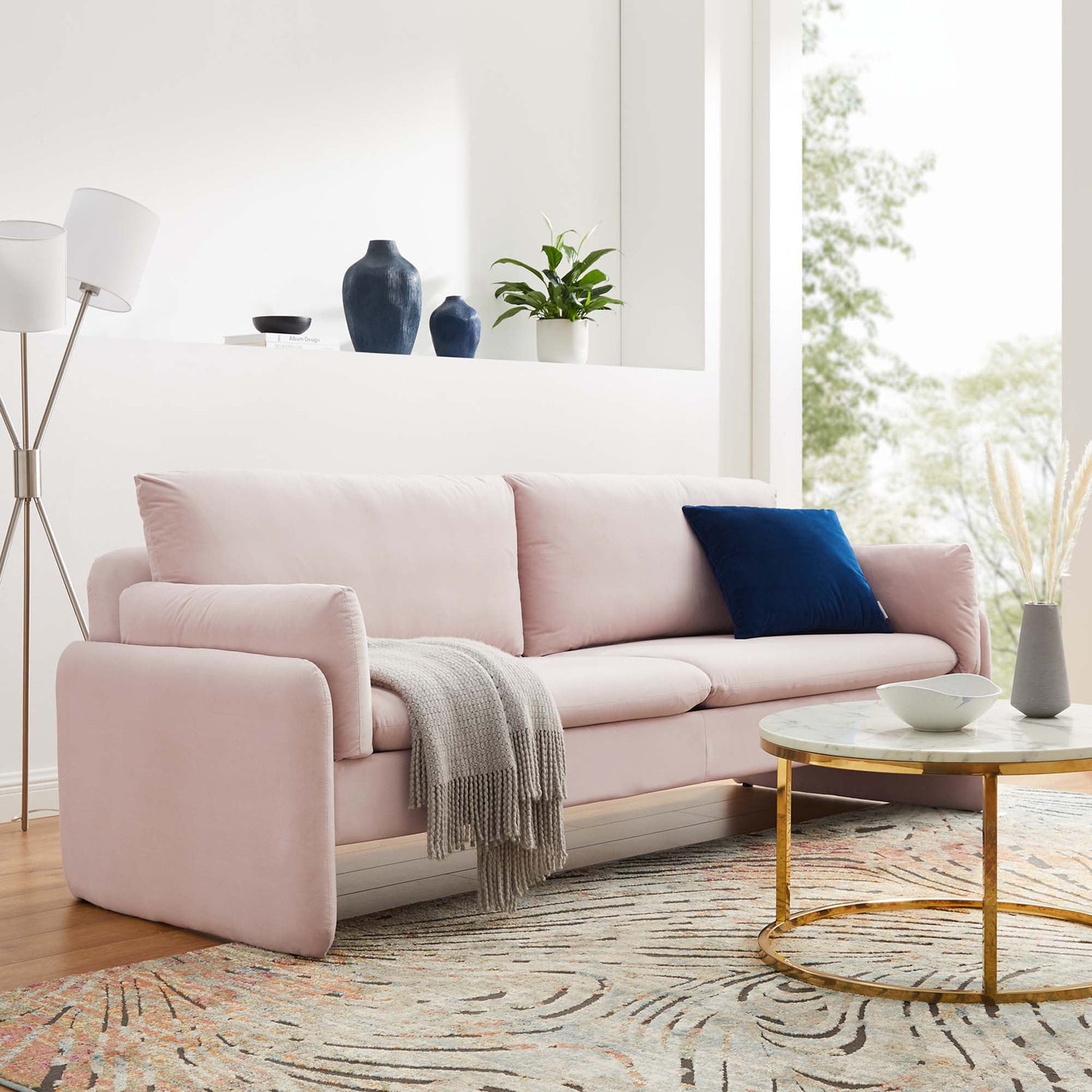 Indicate Performance Velvet Sofa by Modway