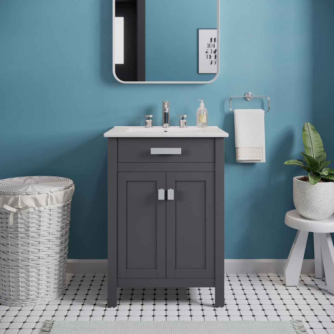 Laguna Bathroom Vanity Basin Included by Modway