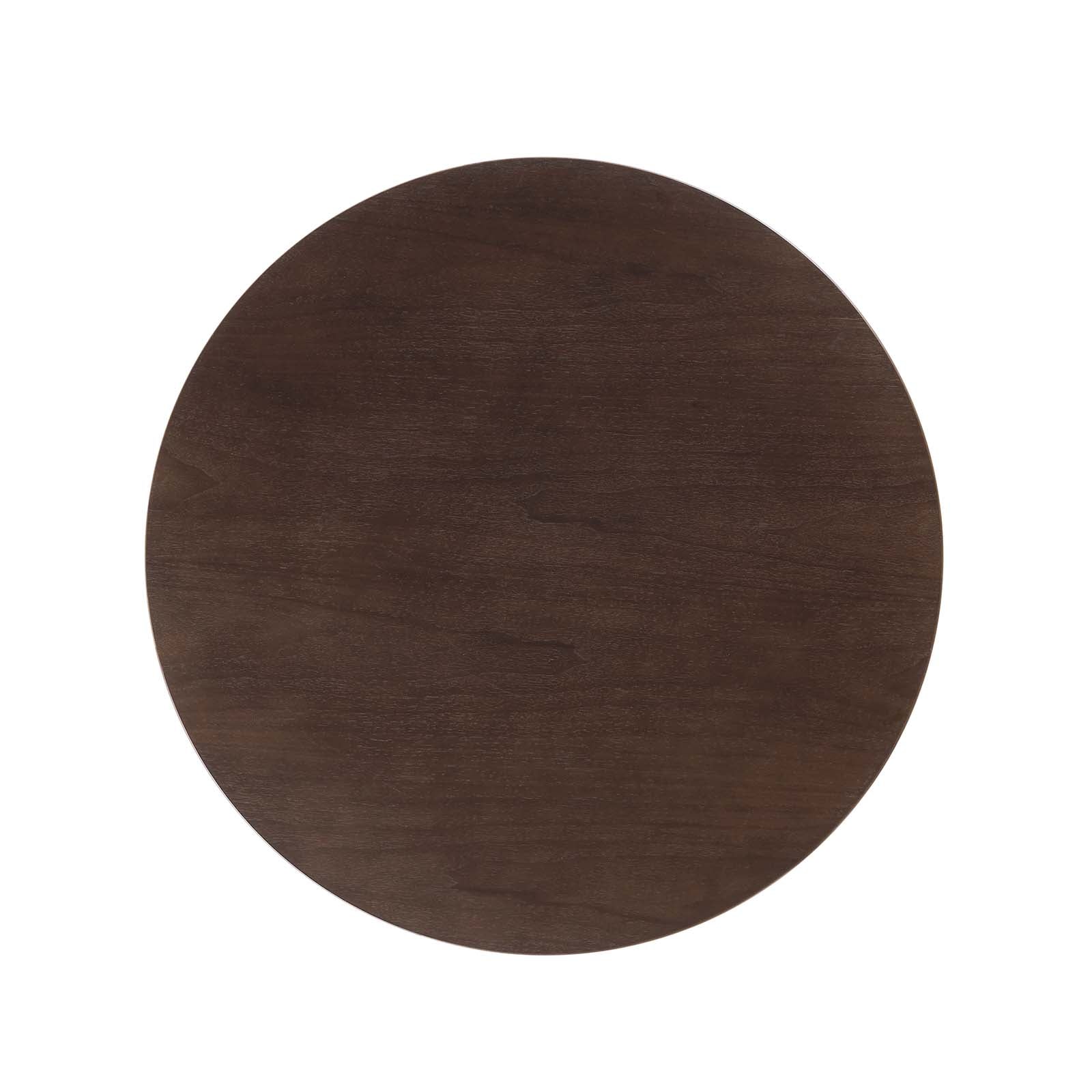 Lippa 40&quot; Round Wood Grain Dining Table By HouseBean