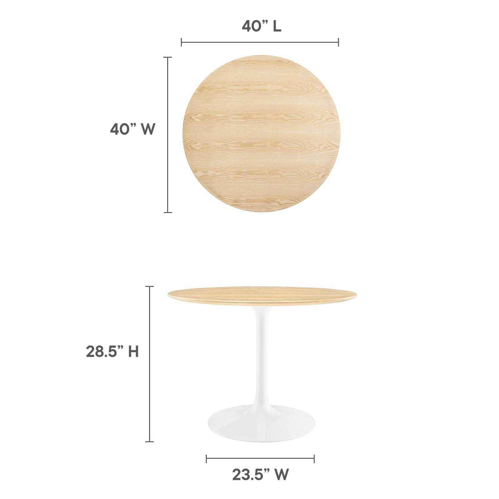 Lippa 40&quot; Dining Table By HouseBean