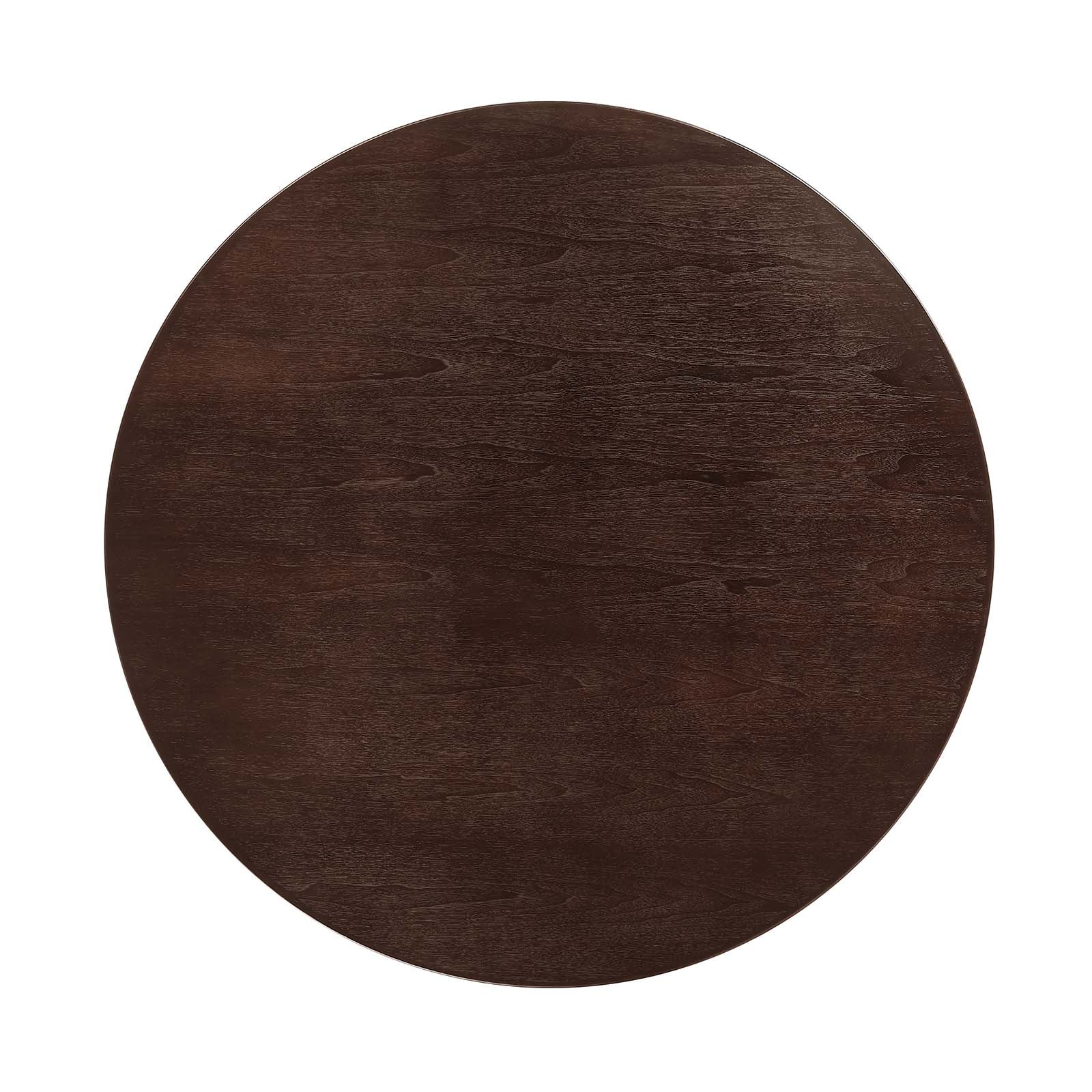 Lippa 48&quot; Round Wood Grain Dining Table By HouseBean