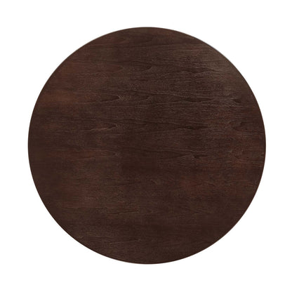 Lippa 48&quot; Round Wood Grain Dining Table By HouseBean