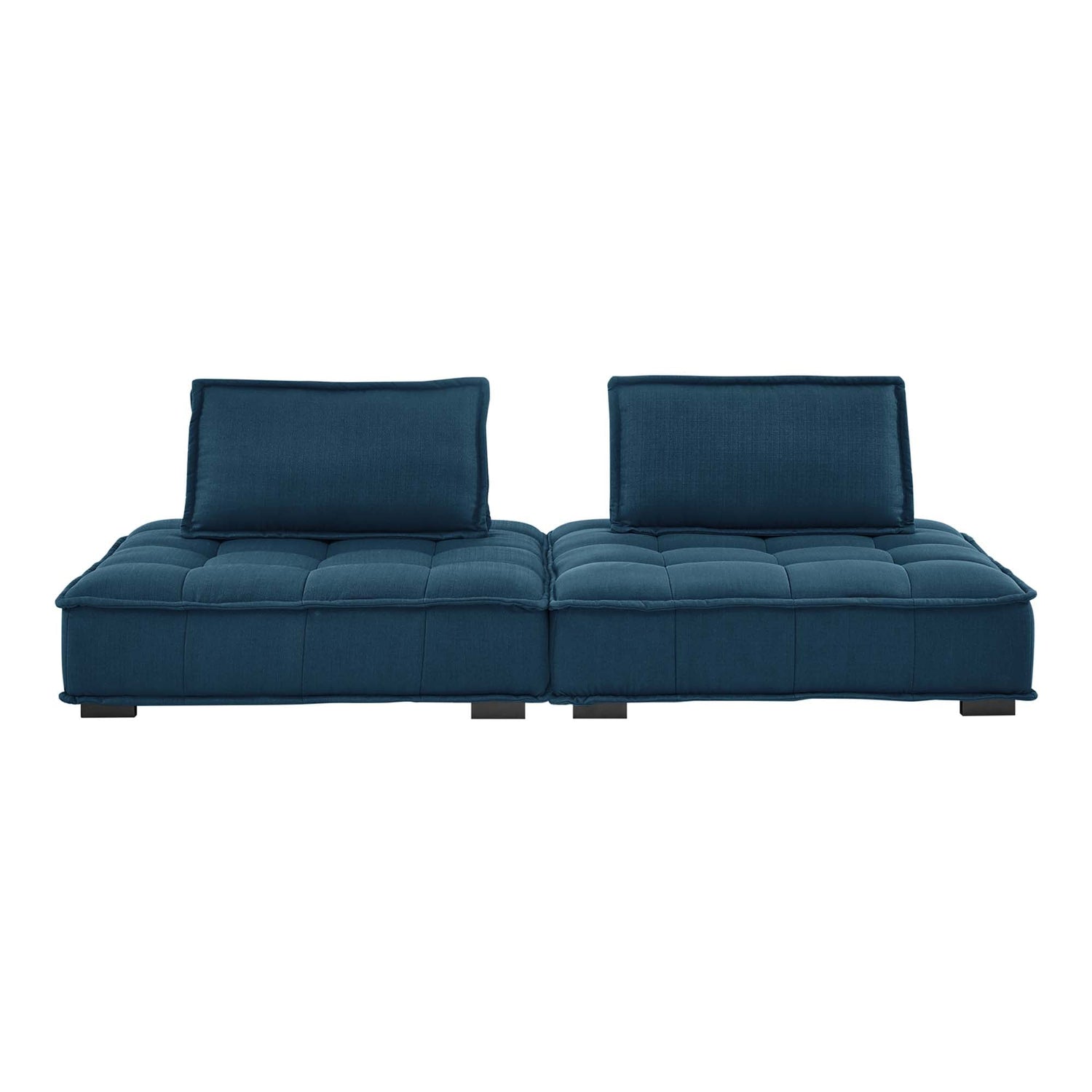 Saunter 2-Piece Tufted Fabric Fabric Loveseat by Modway