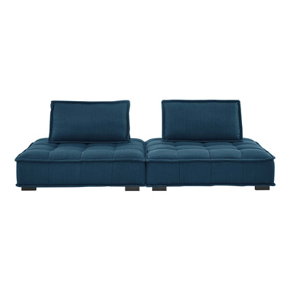 Saunter 2-Piece Tufted Fabric Fabric Loveseat by Modway