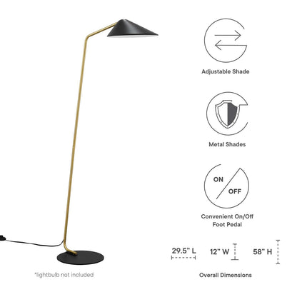 Journey Standing Floor Lamp By HouseBean