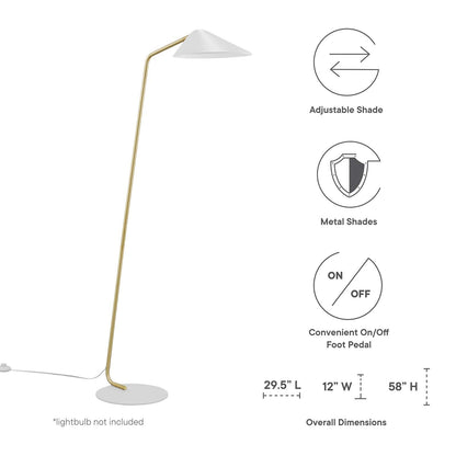 Journey Standing Floor Lamp By HouseBean