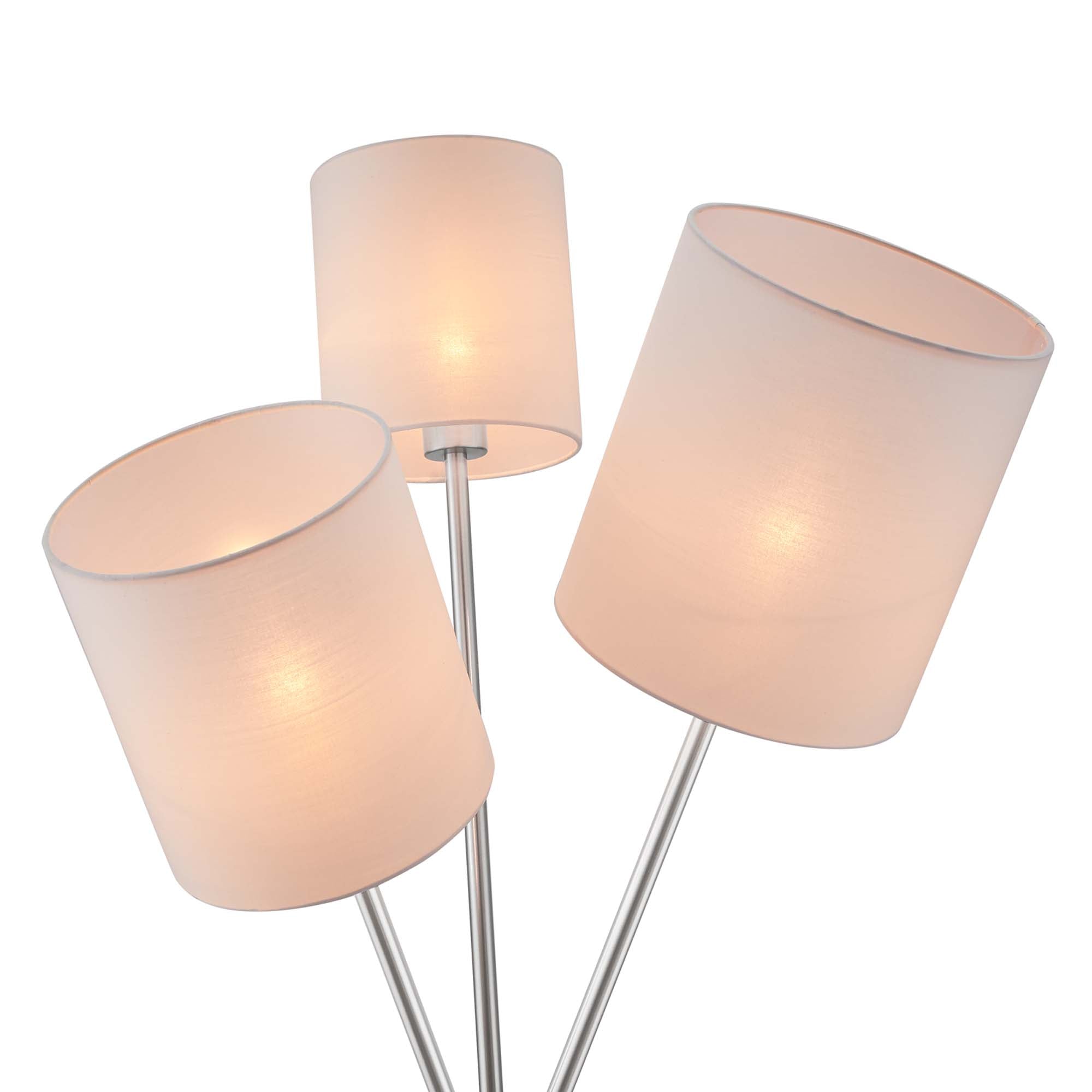 Alexa 3-Light Floor Lamp by Modway