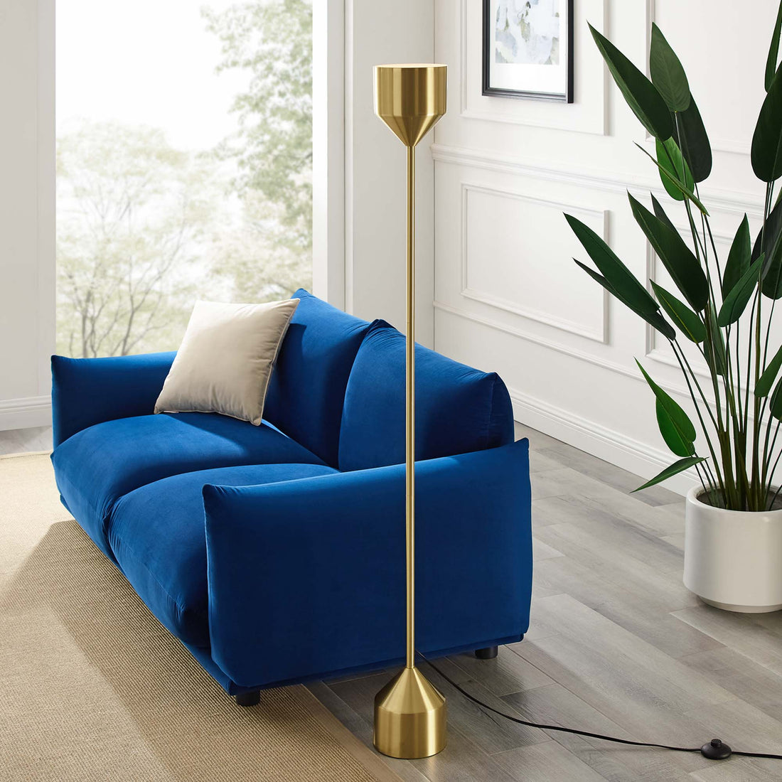 Kara Standing Floor Lamp by Modway