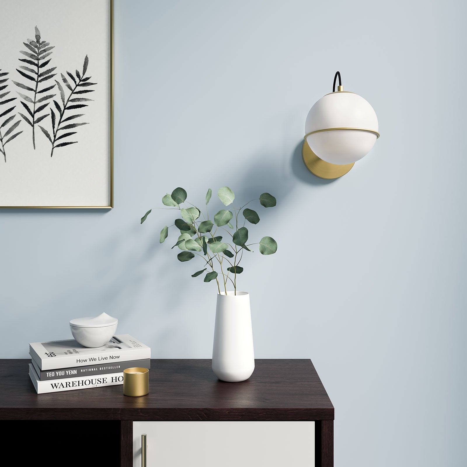 Hanna Hardwire Wall Sconce By HouseBean