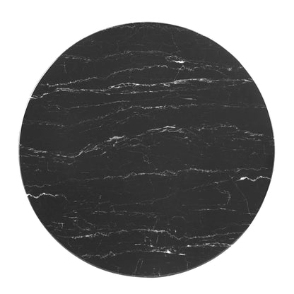 Tupelo 36&quot; Artificial Marble Dining Table by Modway