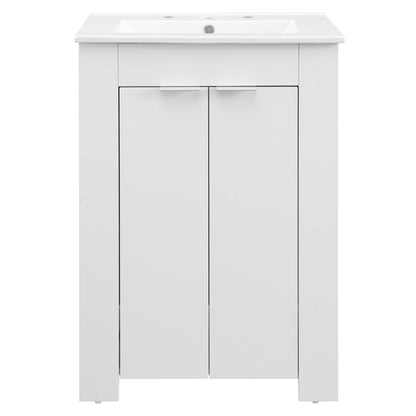 Maybelle Bathroom Vanity Basin Included by Modway