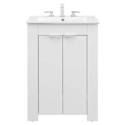 Maybelle Bathroom Vanity Basin Included by Modway