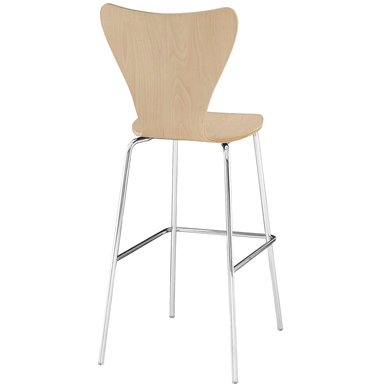 Ernie Wood Bar Stool By HouseBean