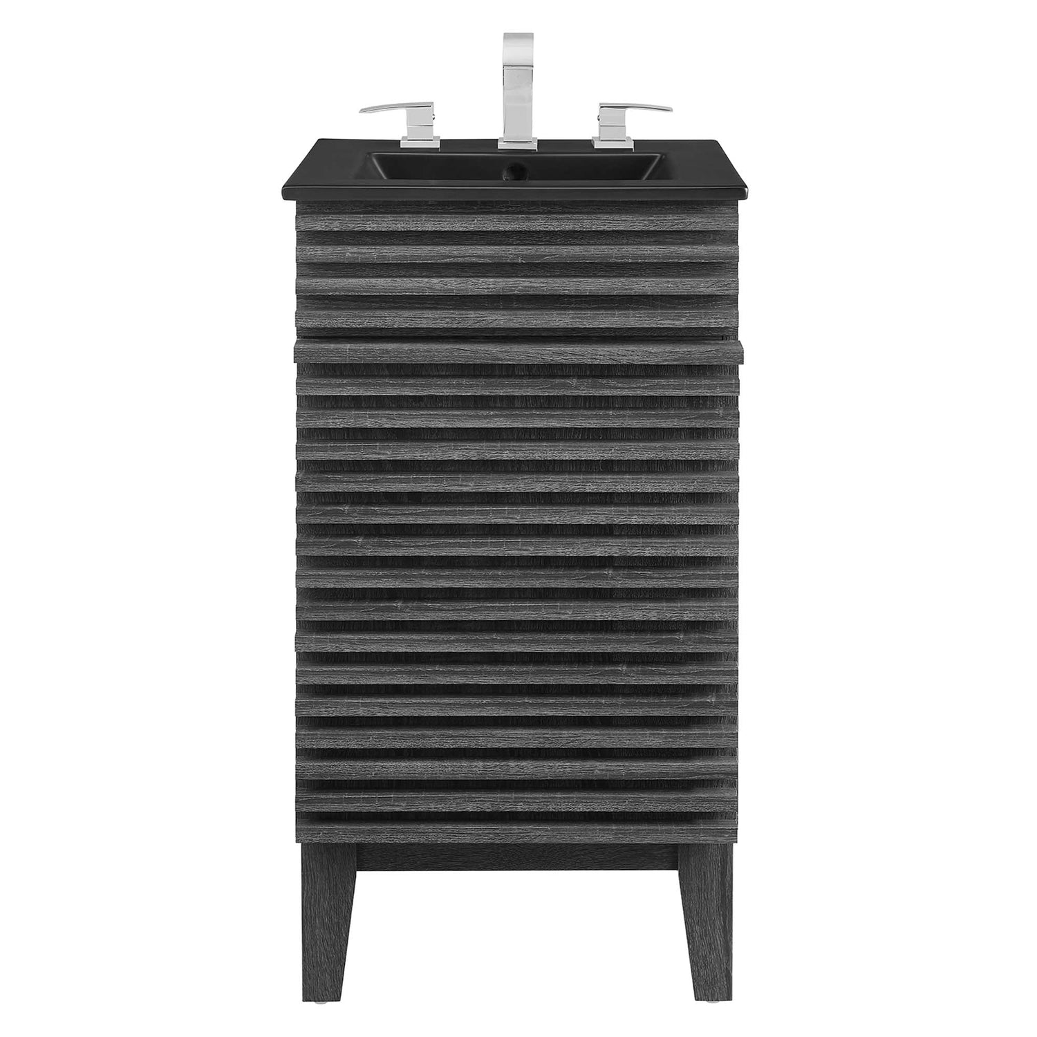 Render Bathroom Vanity with Black Basin Included by Modway