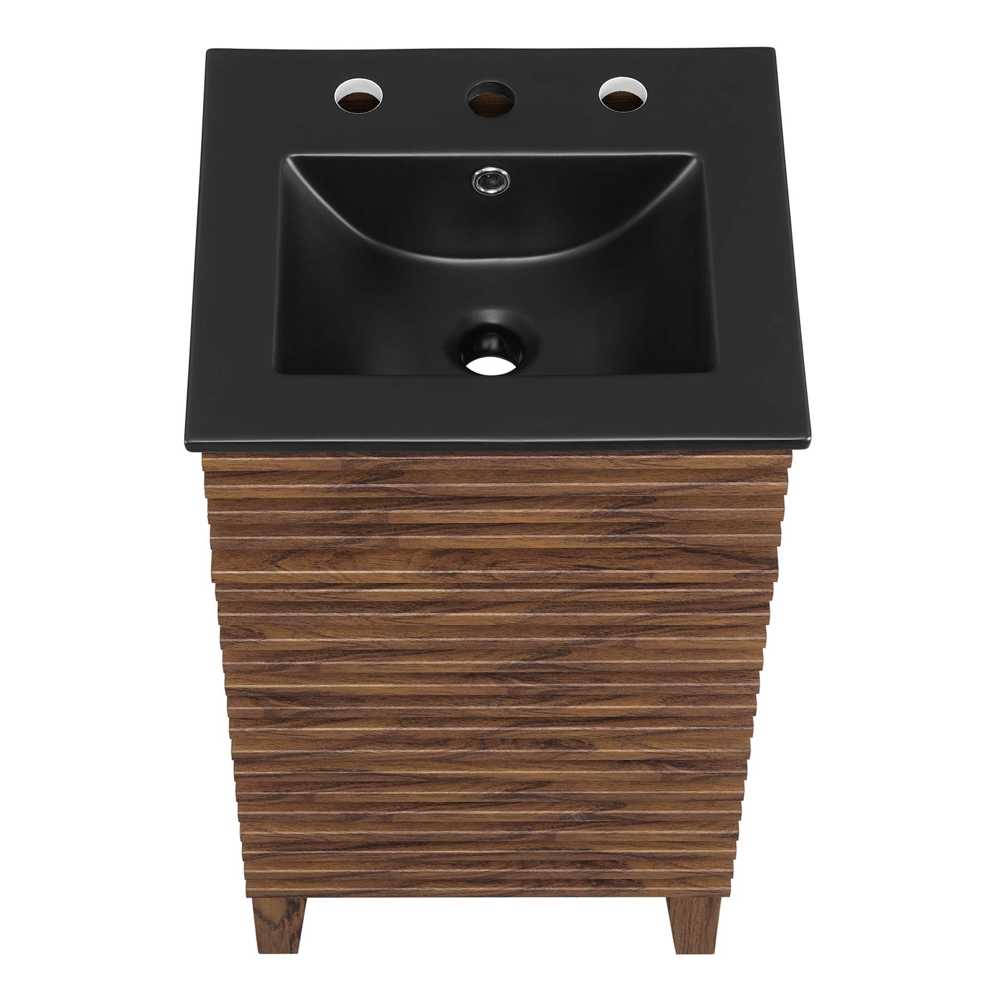 Render Bathroom Vanity with Black Basin Included By HouseBean