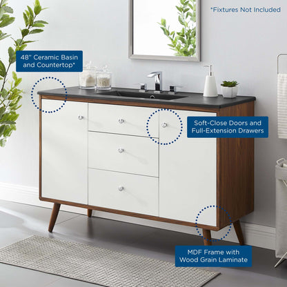 Transmit Bathroom Vanity Basin Included by Modway