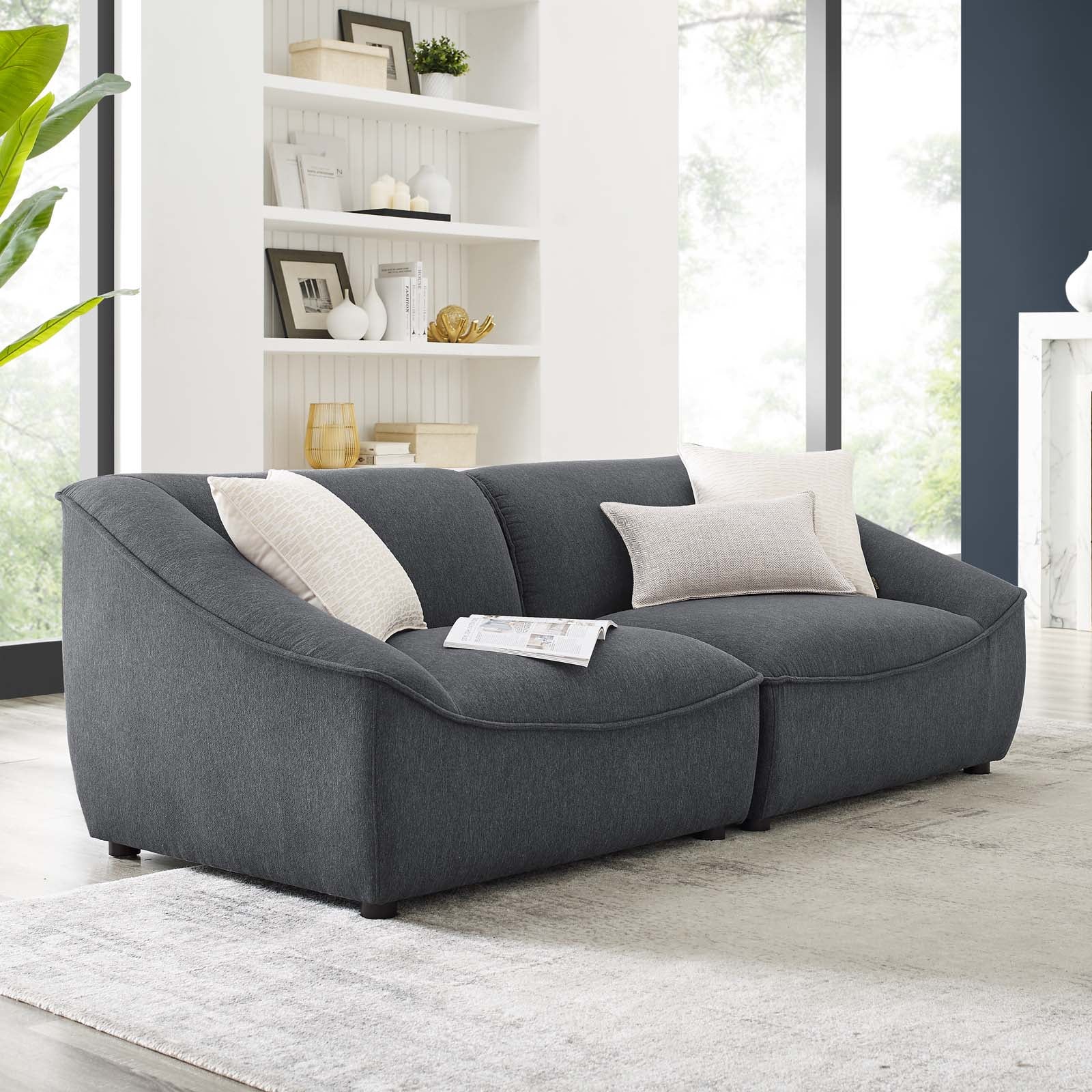 Comprise 2-Piece Loveseat By HouseBean