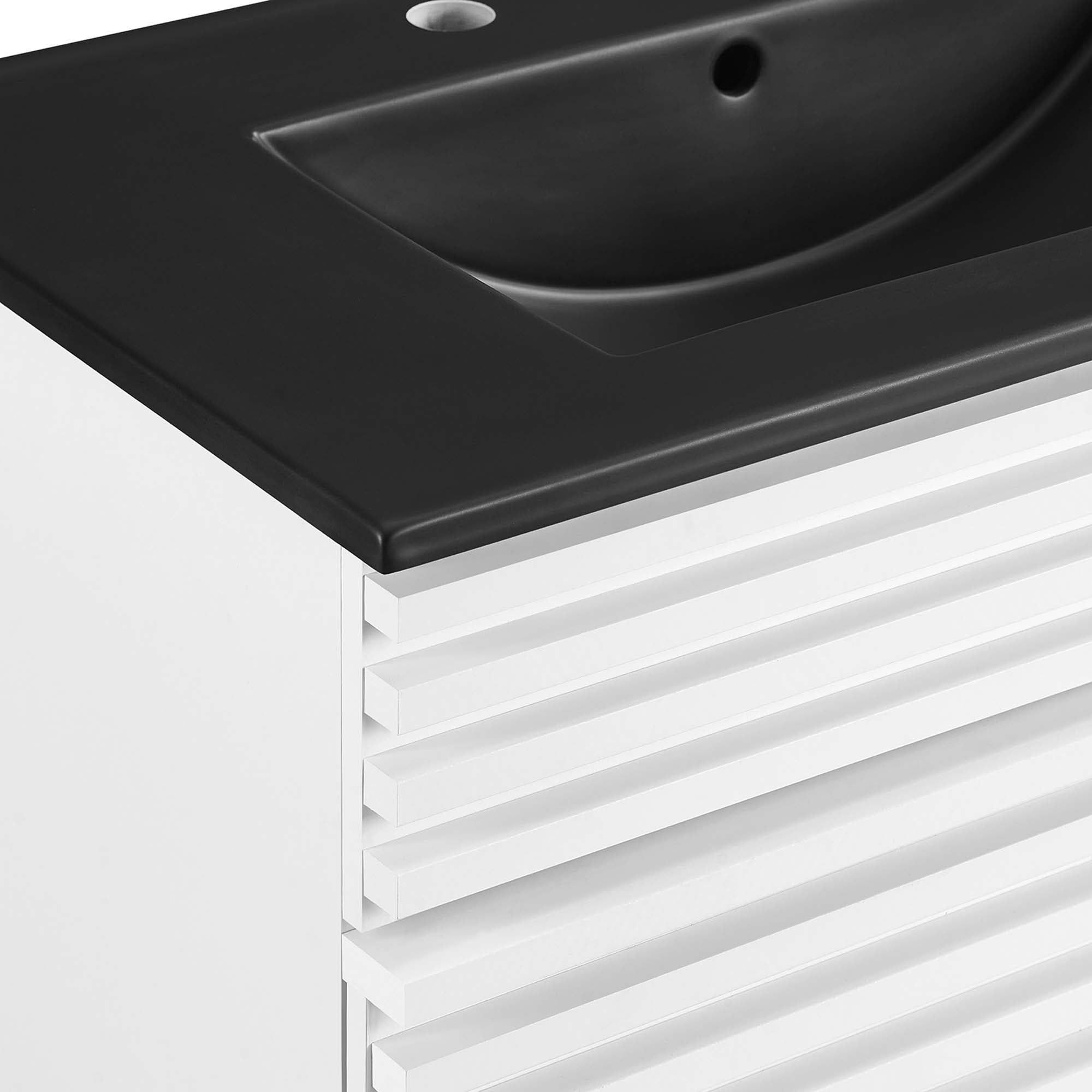 Render Bathroom Vanity with Black Basin Included By HouseBean