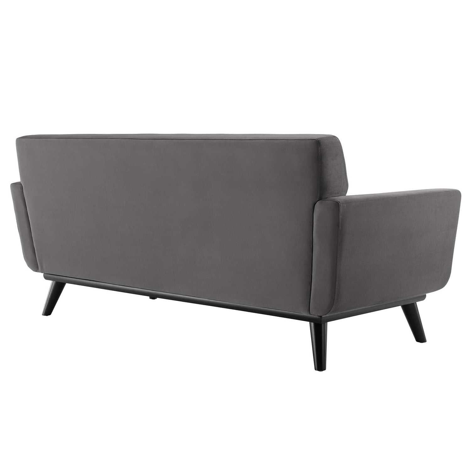 Engage Channel Tufted Performance Velvet Loveseat By HouseBean