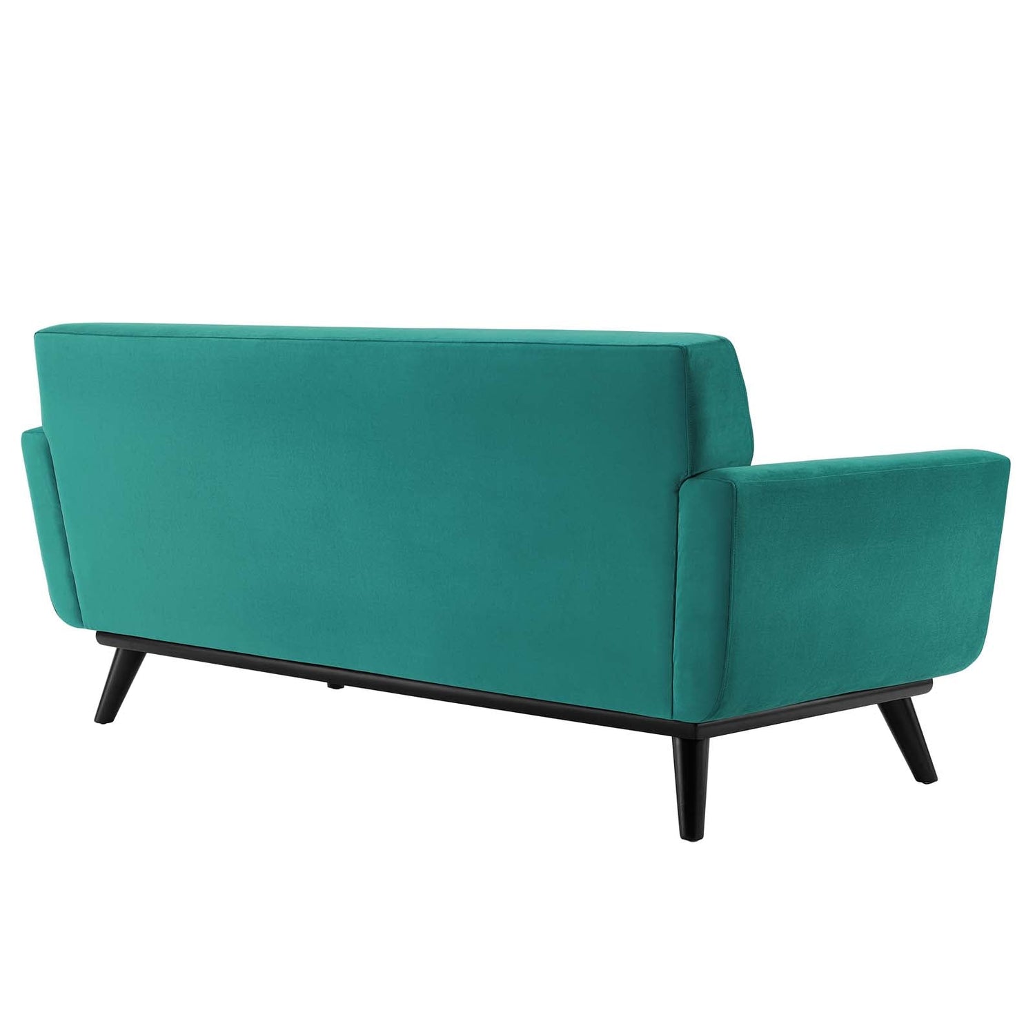 Engage Channel Tufted Performance Velvet Loveseat By HouseBean