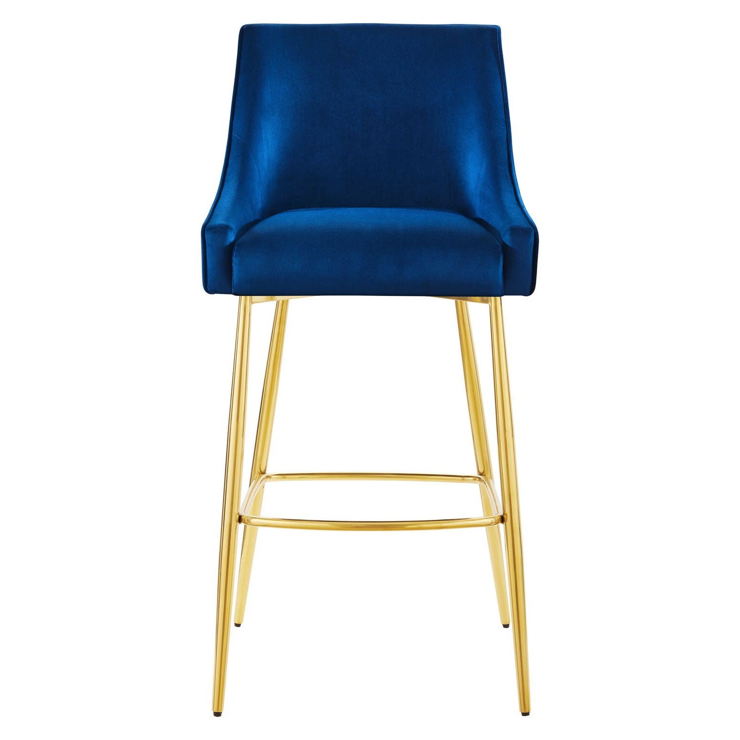 Discern Performance Velvet Bar Stool By HouseBean