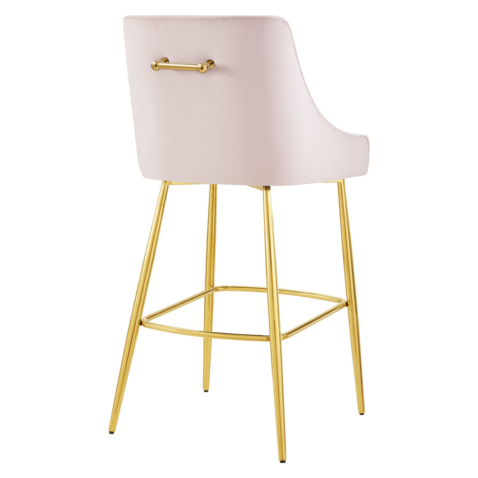 Discern Performance Velvet Bar Stool By HouseBean