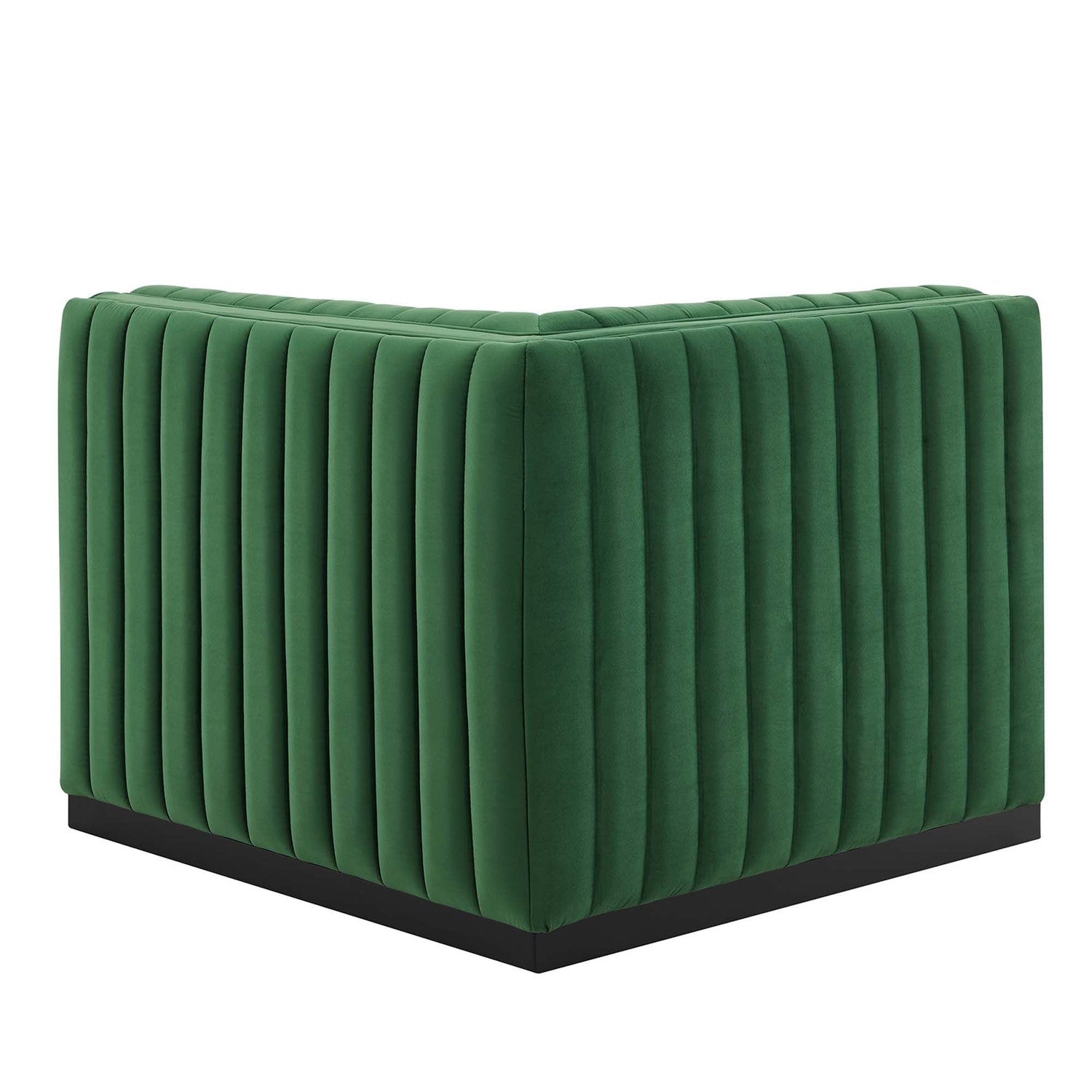Conjure Channel Tufted Performance Velvet Left Corner Chair by Modway