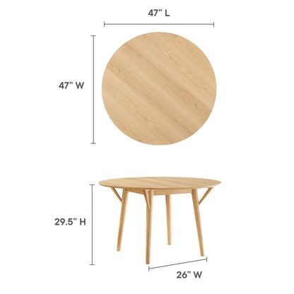 Gallant 47&quot; Round Dining Table By HouseBean