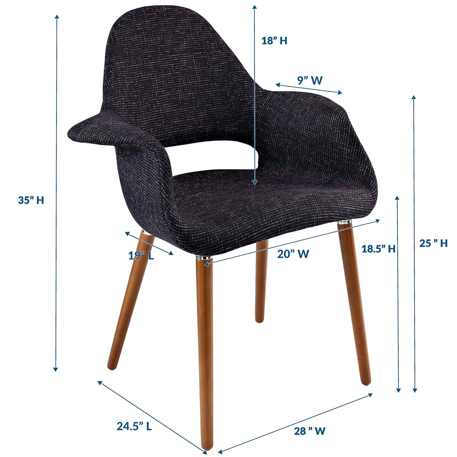 Aegis Dining Armchair By HouseBean