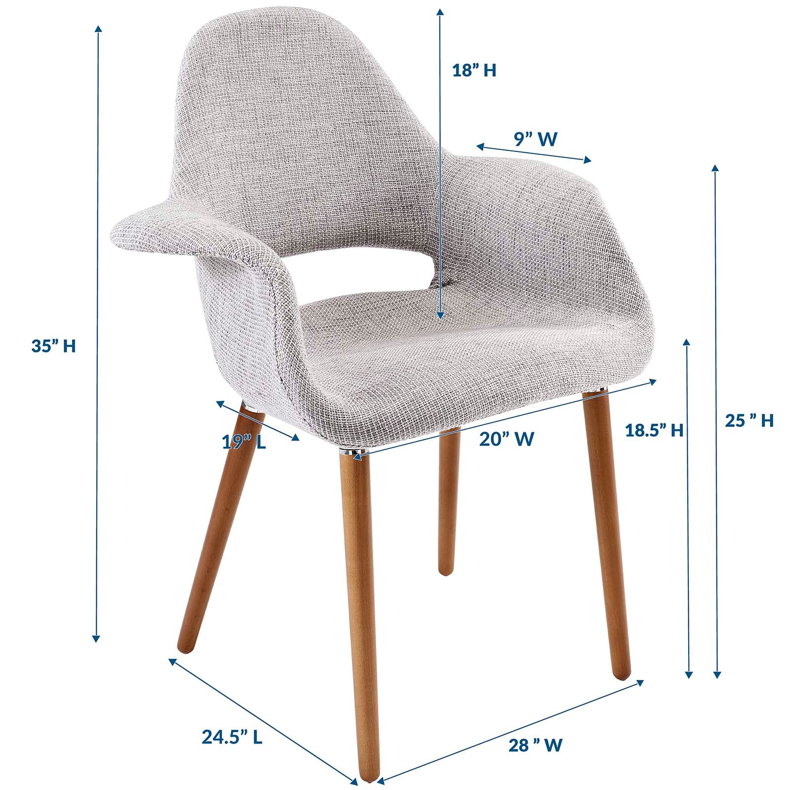 Aegis Dining Armchair By HouseBean