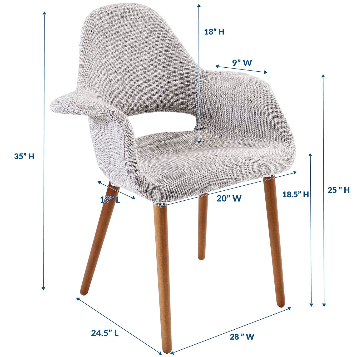 Aegis Dining Armchair by Modway