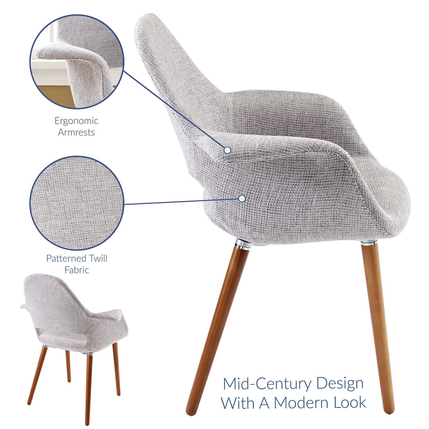 Aegis Dining Armchair By HouseBean