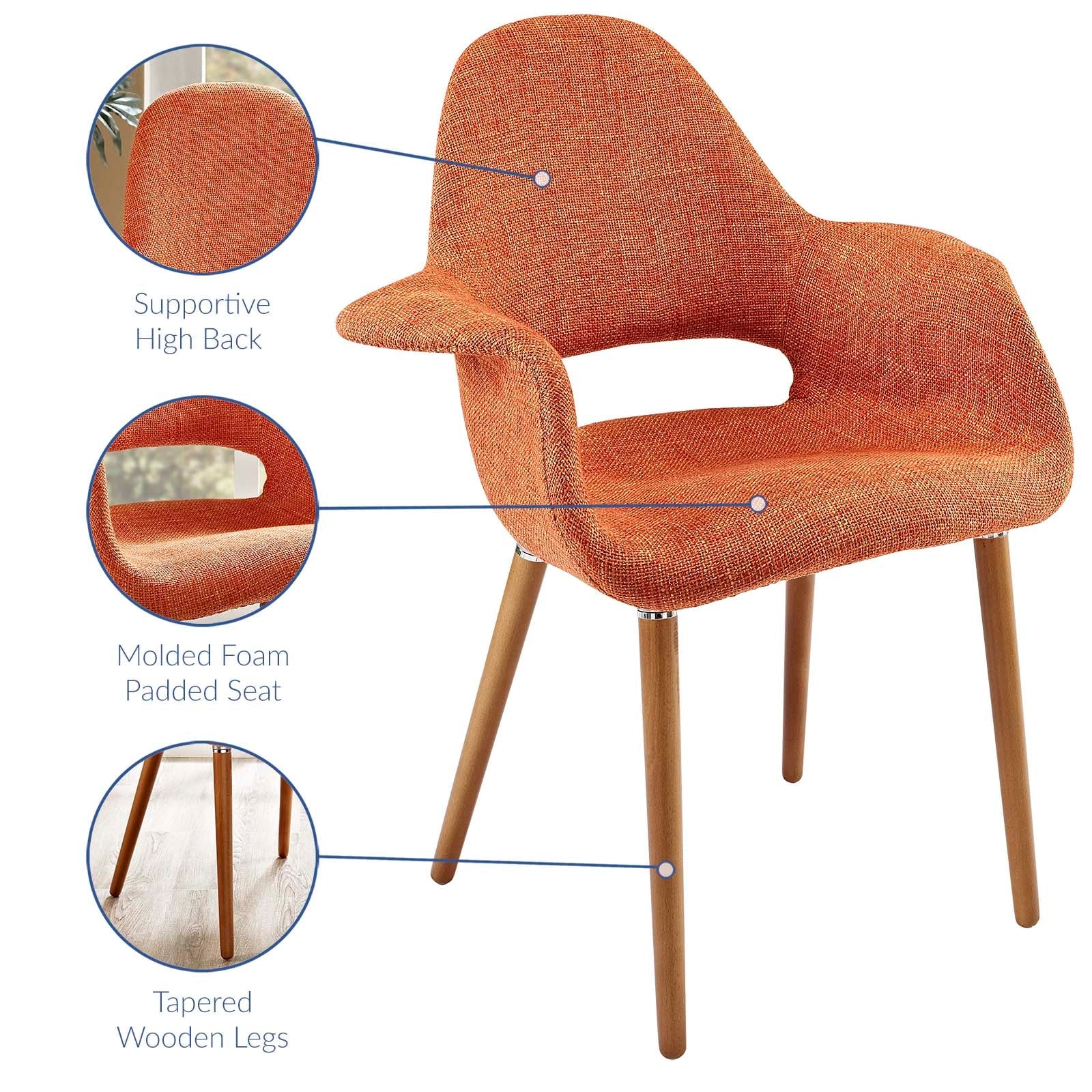 Aegis Dining Armchair By HouseBean