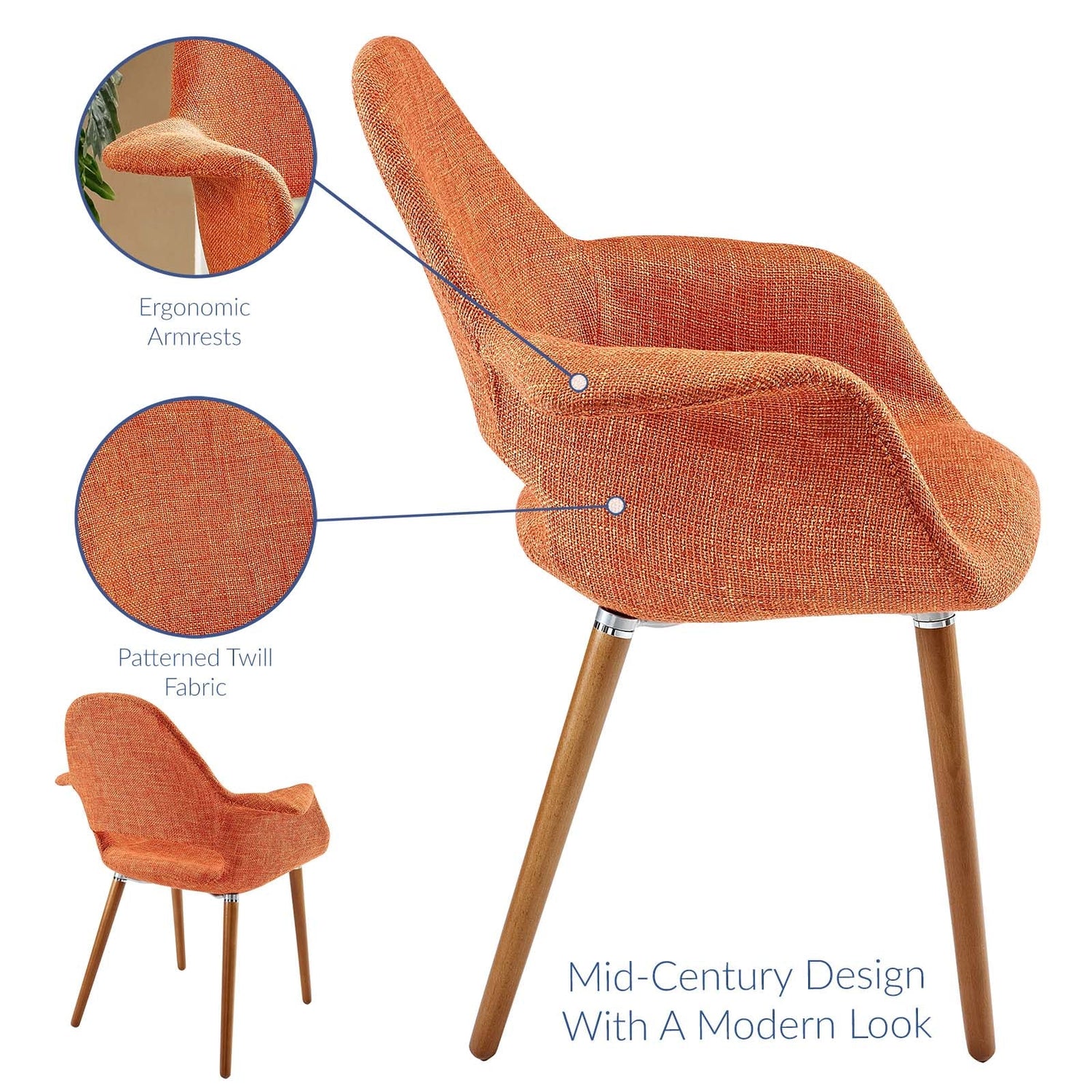 Aegis Dining Armchair By HouseBean