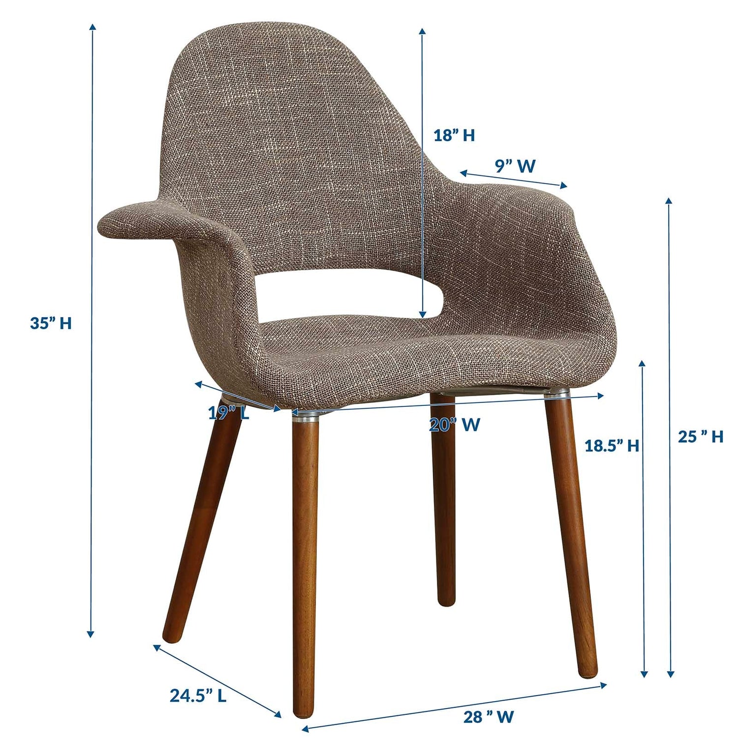 Aegis Dining Armchair By HouseBean