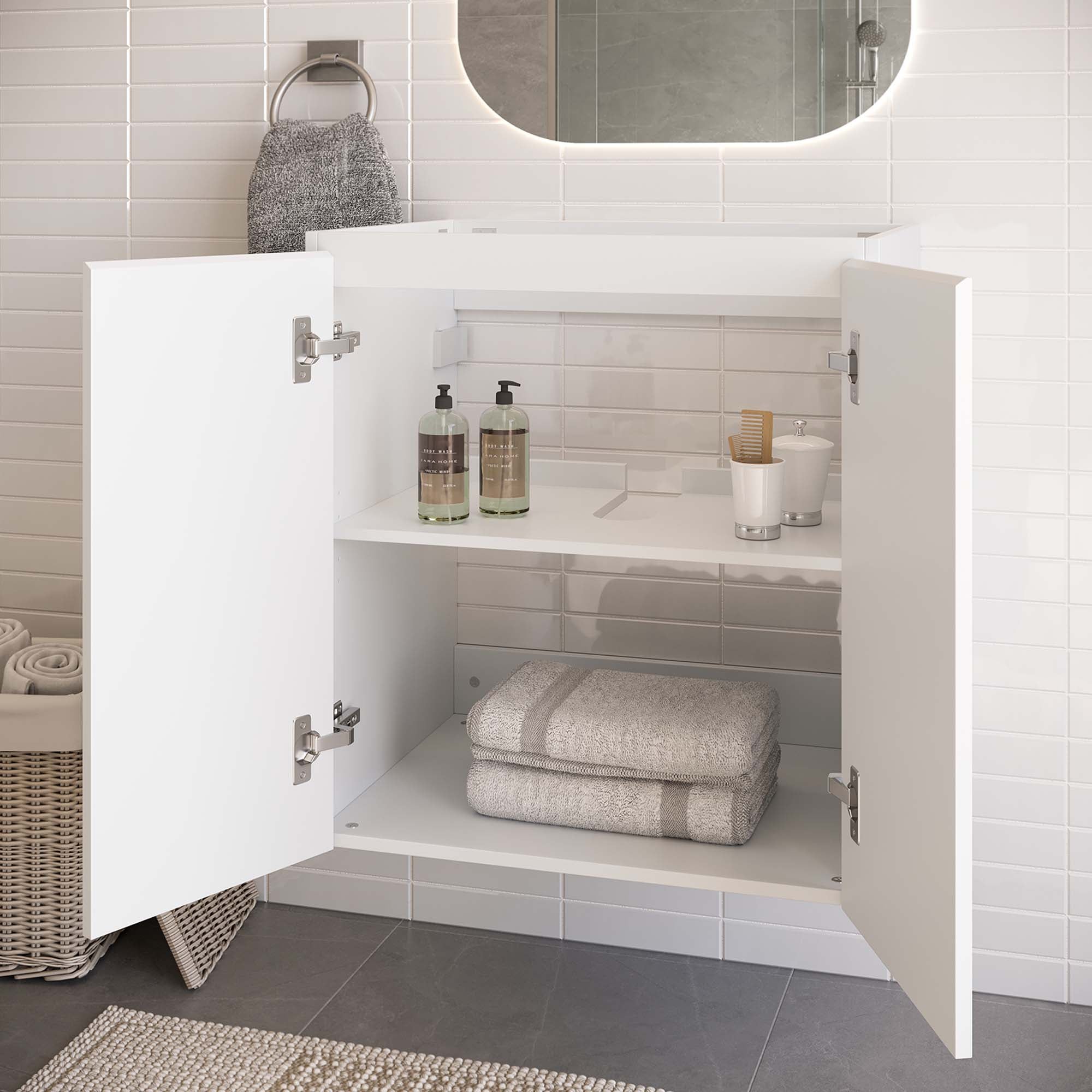 Bryn Wall-Mount Bathroom Cabinet Basin Not Included by Modway