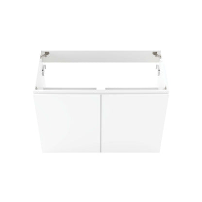 Bryn 36&quot; Wall-Mount Bathroom Vanity (Sink Basin Not Included) By HouseBean