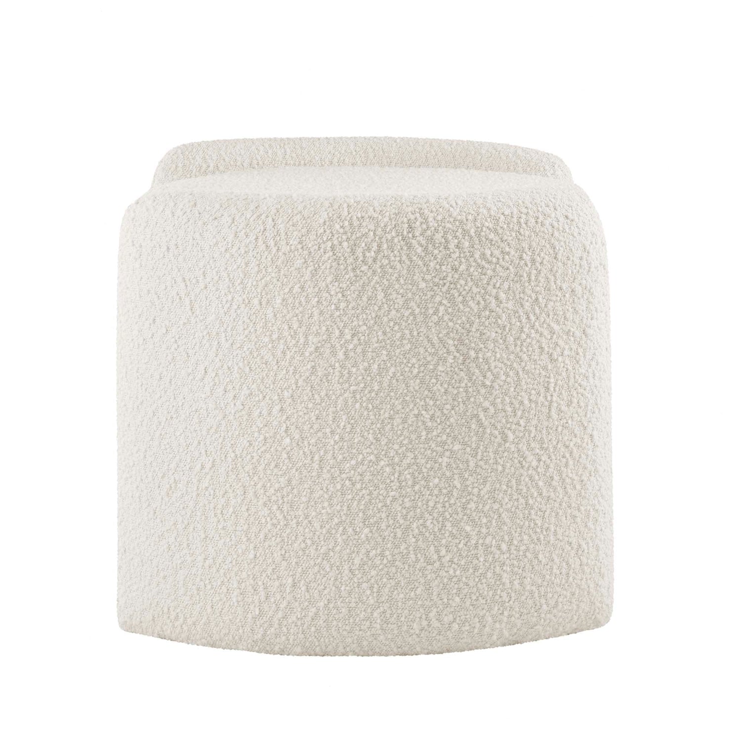 Nebula Boucle Upholstered Upholstered Ottoman by Modway