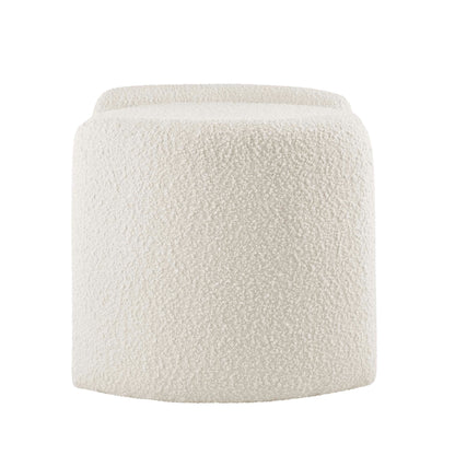 Nebula Boucle Upholstered Upholstered Ottoman by Modway