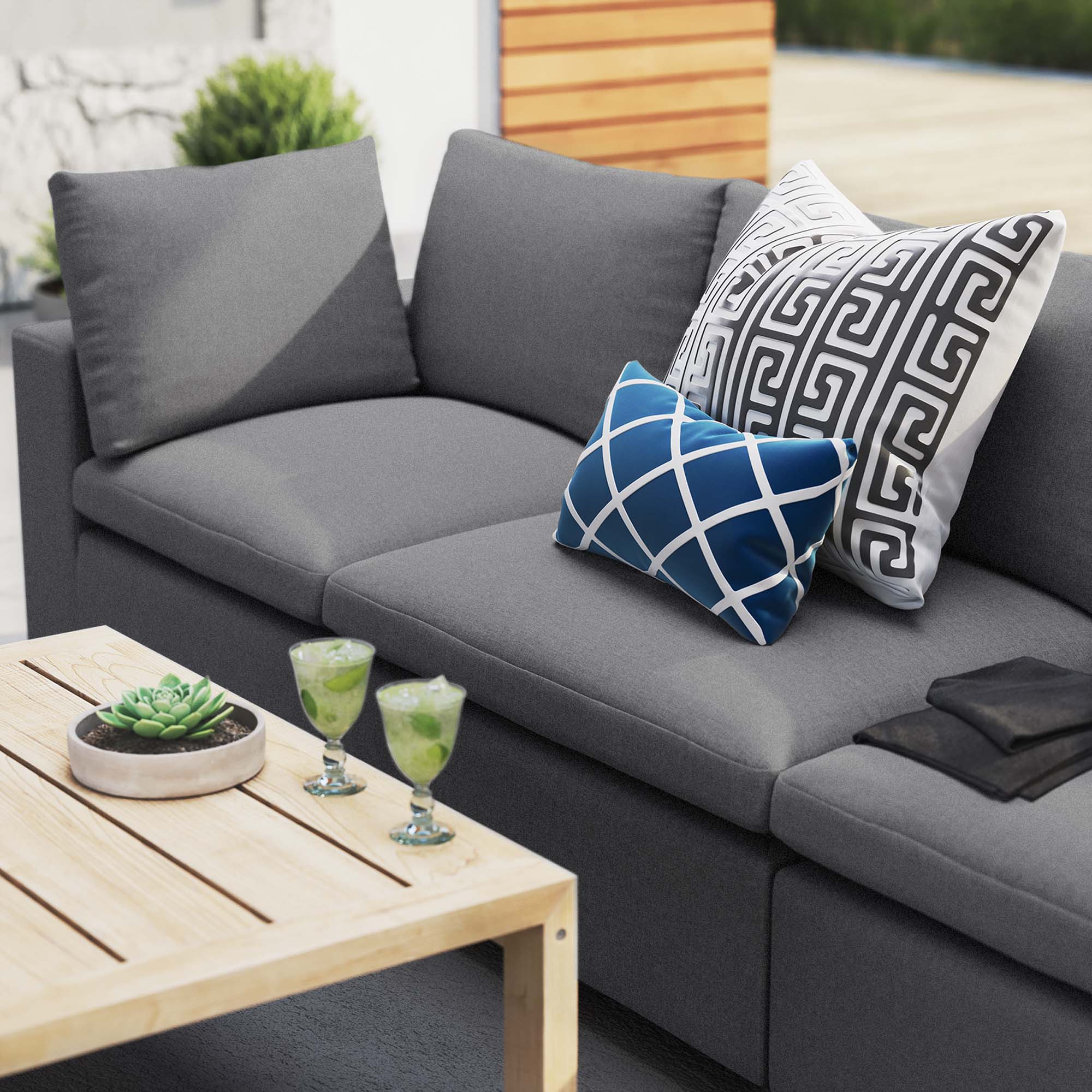 Commix Sunbrella¬Æ Outdoor Patio Sofa by Modway