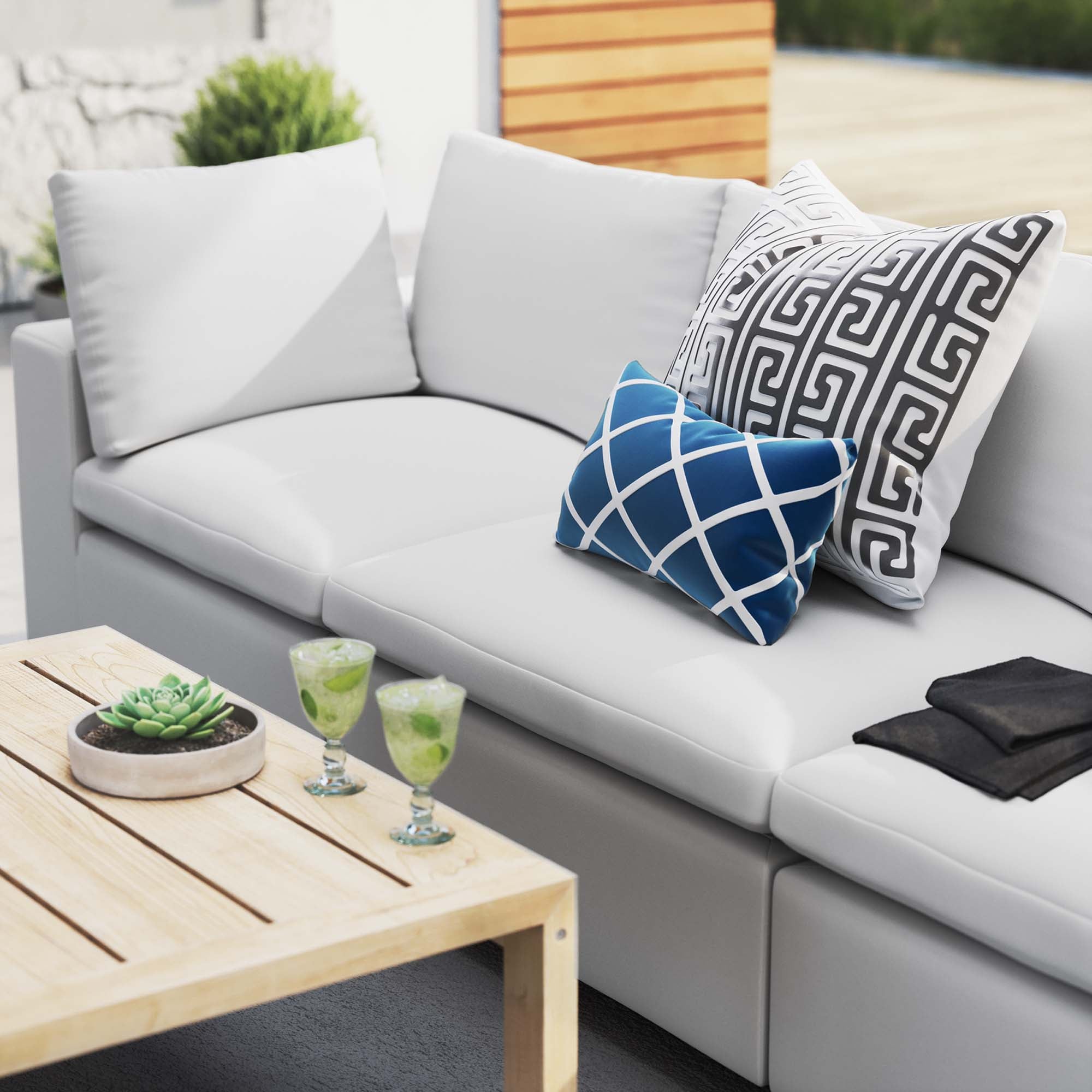 Commix Sunbrella¬Æ Outdoor Patio Sofa by Modway