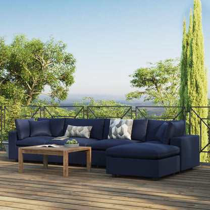 Commix 5-Piece Outdoor Patio Sectional Sofa by Modway