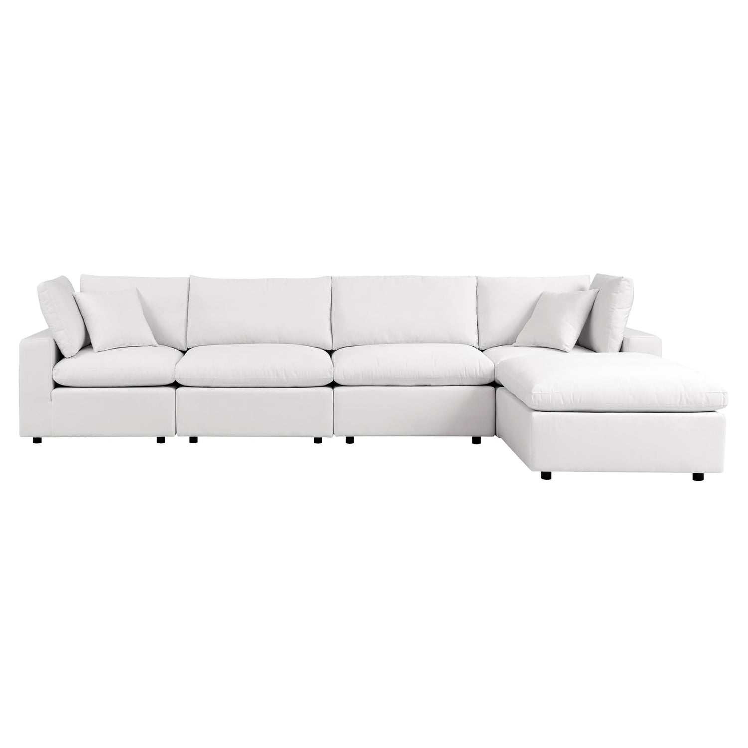 Commix 5-Piece Outdoor Patio Sectional Sofa by Modway