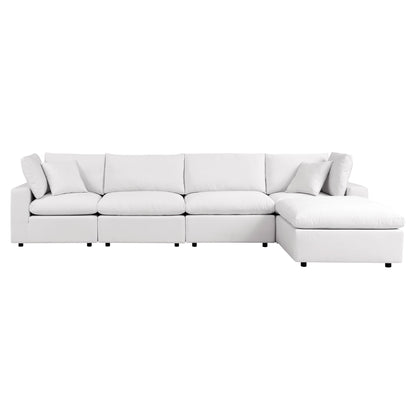 Commix 5-Piece Outdoor Patio Sectional Sofa by Modway