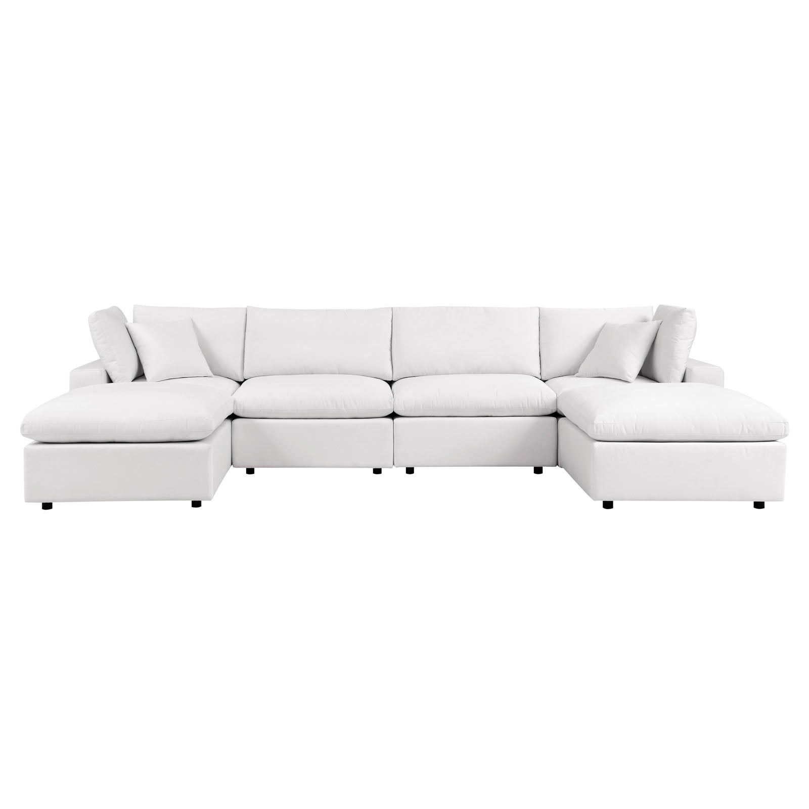 Commix 6-Piece Outdoor Patio Sectional Sofa By HouseBean