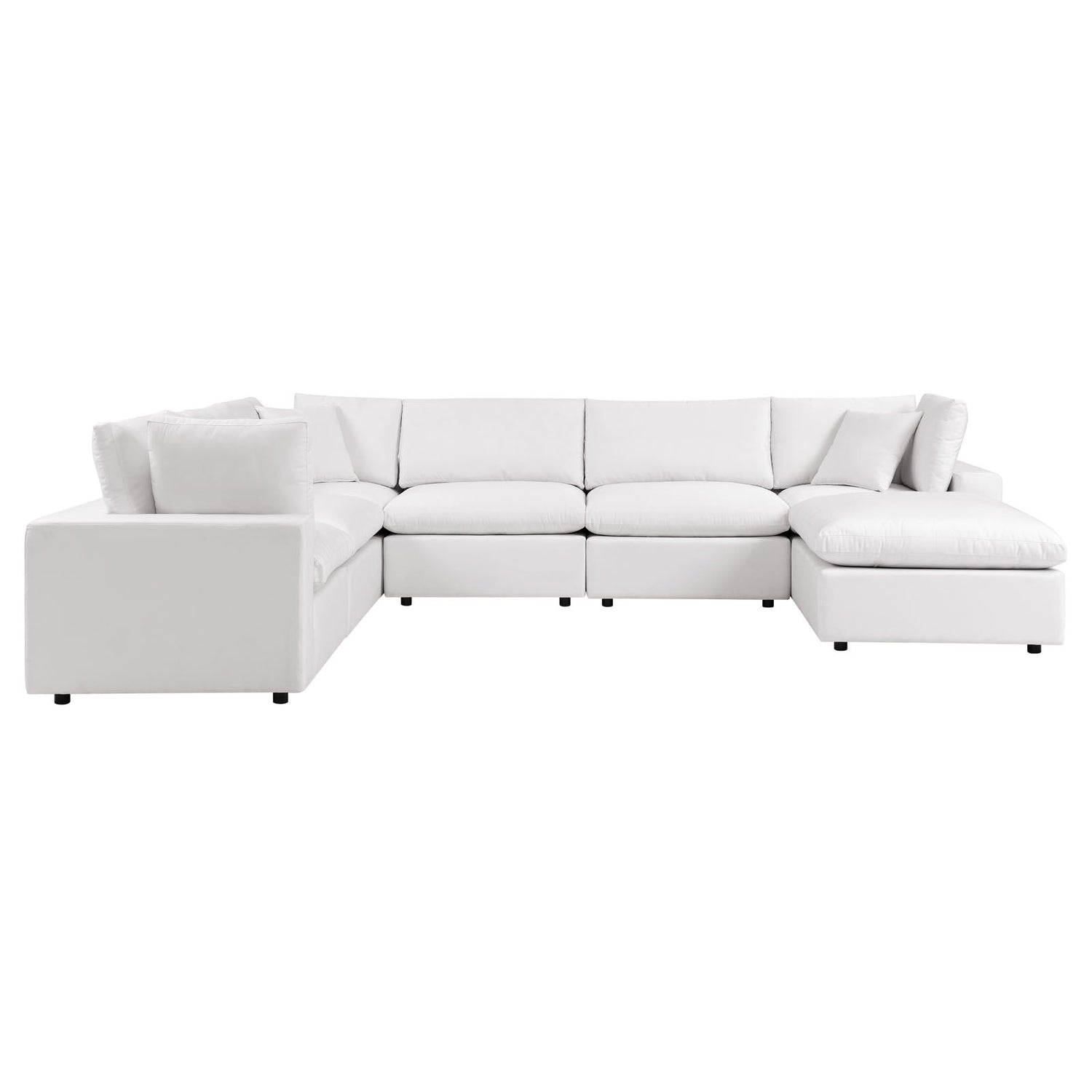 Commix 7-Piece Outdoor Patio Sectional Sofa By HouseBean