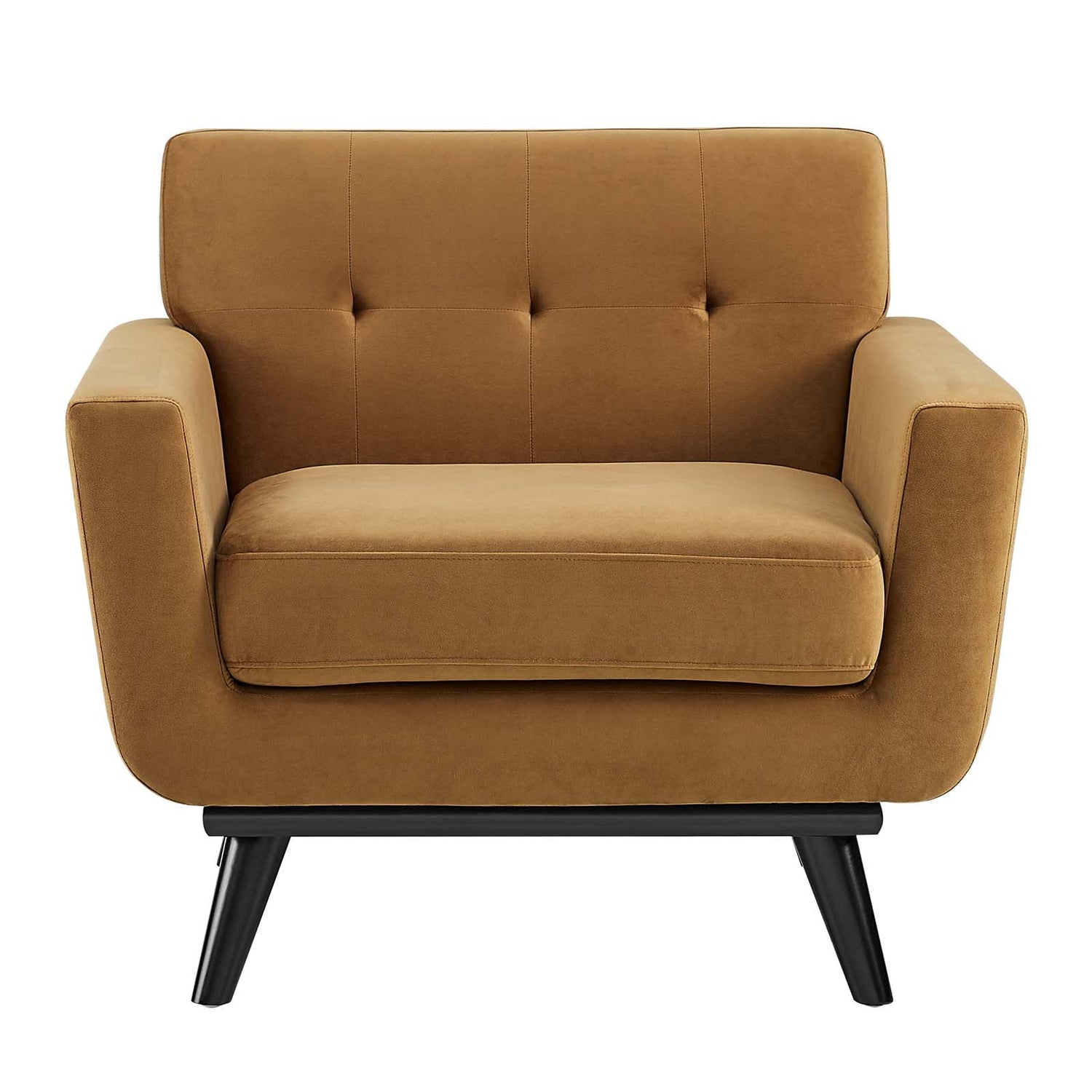 Engage Performance Velvet Armchair By HouseBean