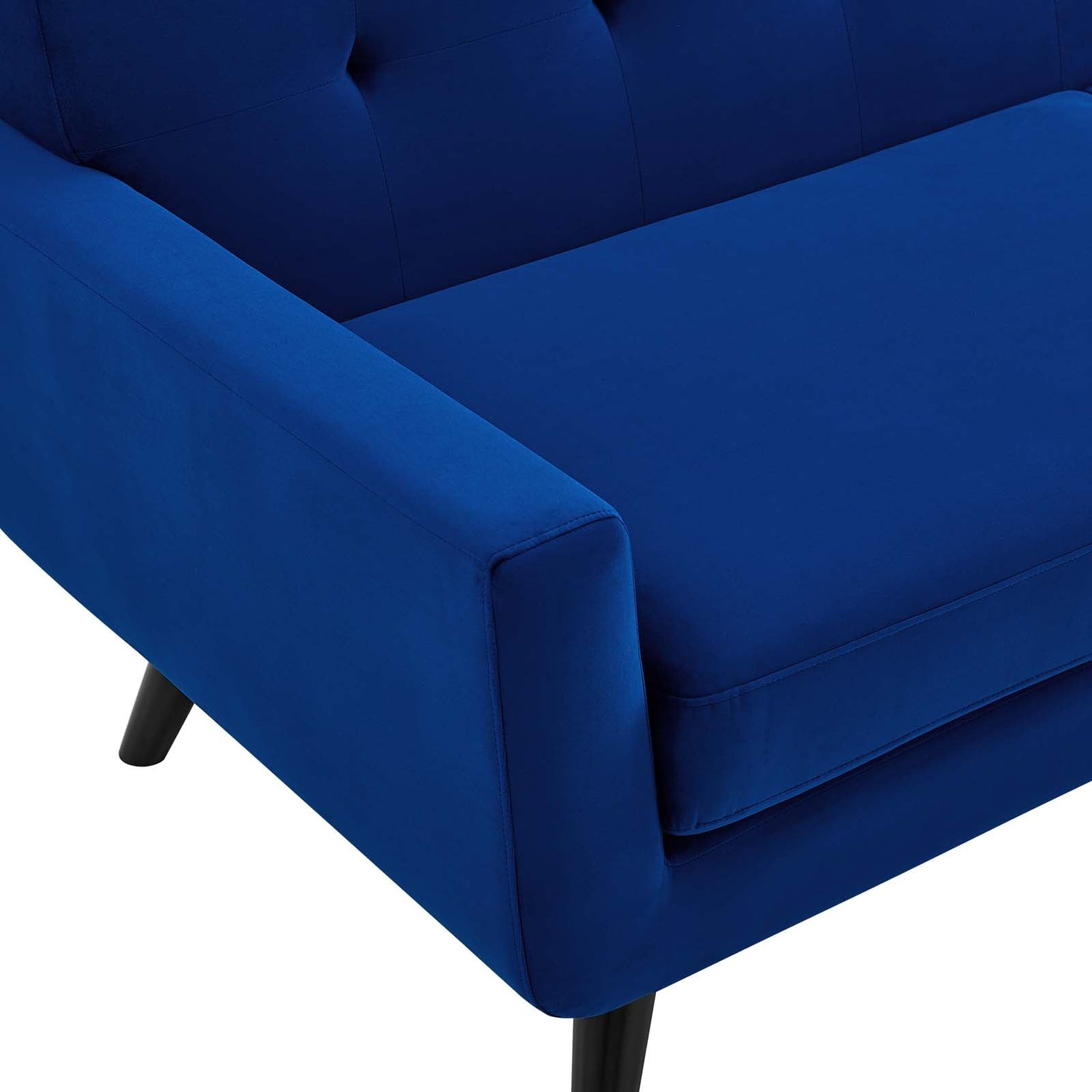 Engage Performance Velvet Armchair By HouseBean